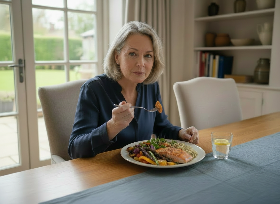 Alimentation adaptée pendant la ménopause